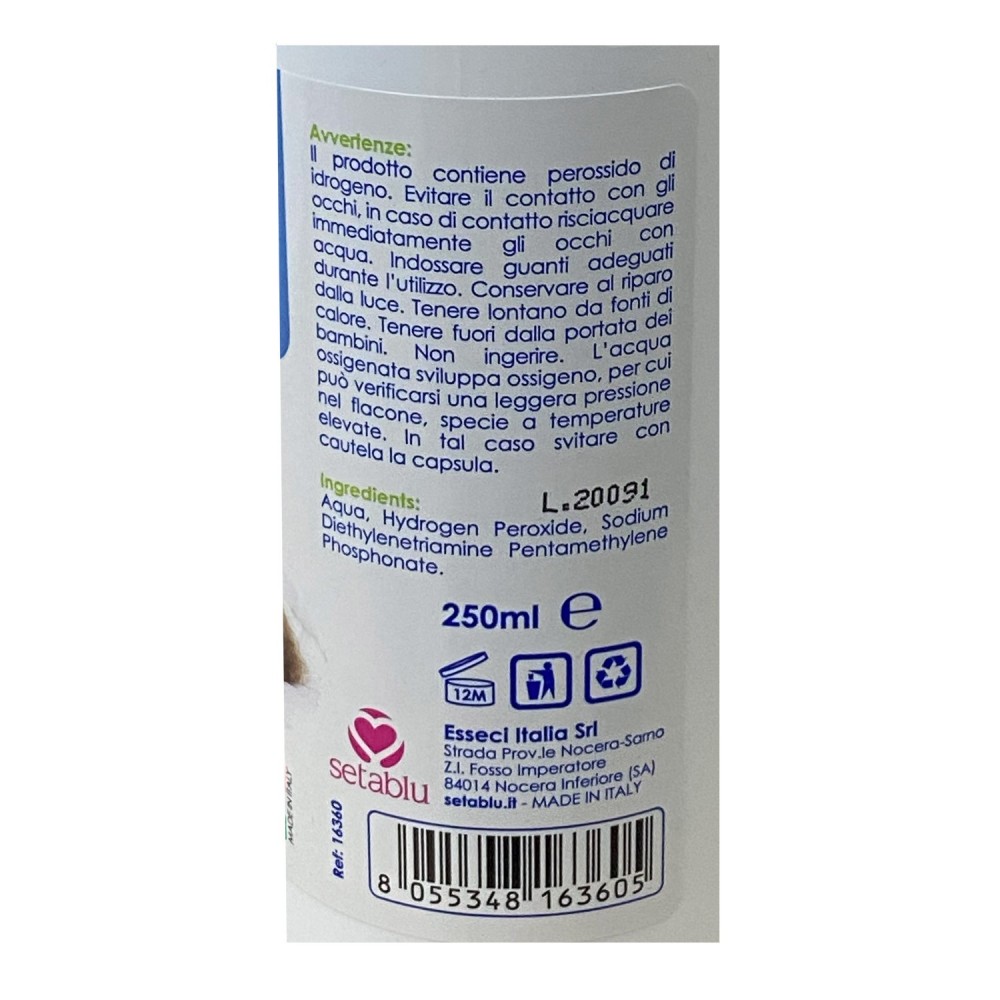 SETABLU Eau oxygénée désinfectant à 3% 10...