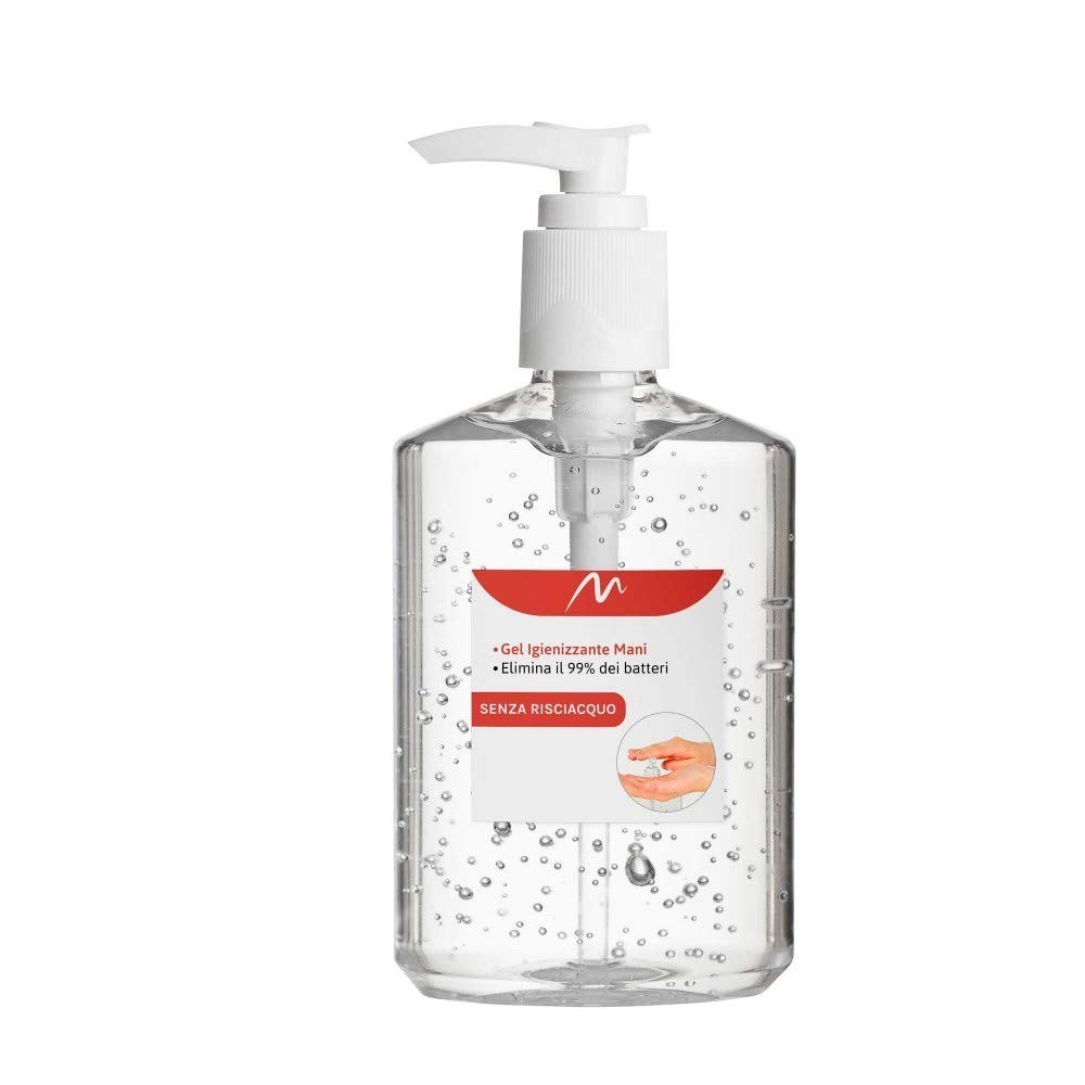 GEL Hygiénisant Mains désinfectantes sans rinçage gel avec distributeur 500 ml