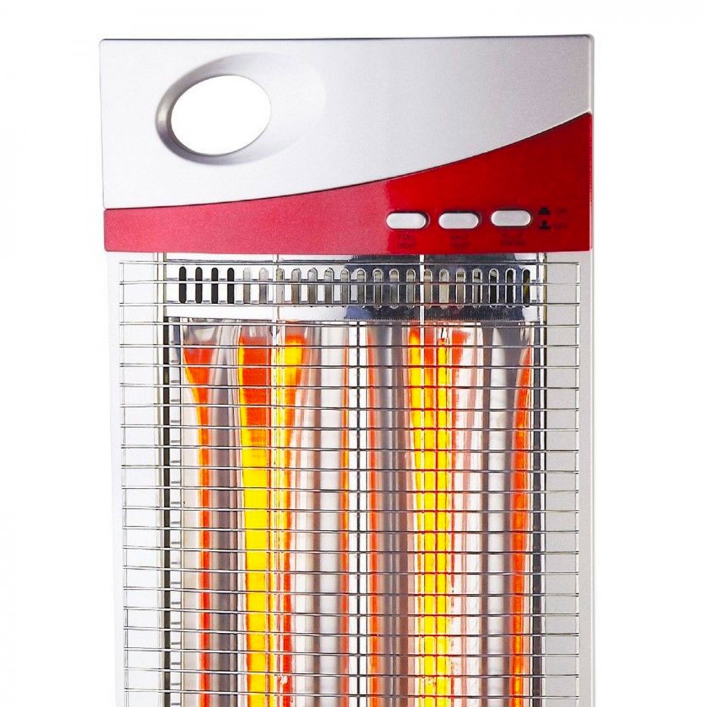 Poêle halogène au carbone oscillant 2 éléments...