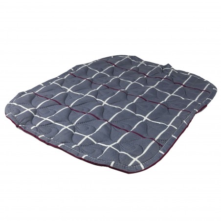 Niche CAMBRIDGE en bois avec grille 660027 pour chiens 51x37x51 cm