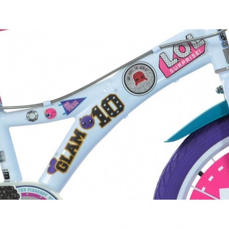 Vélo 16 Lol Surprise Pour Fille Dino Bikes 616 G-LOL 4-7 ans