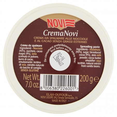 Nouveau Crème Tartinable pot de noix de 200 gr
