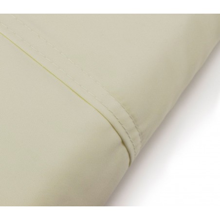 Drap ombragé CARRÉ 482445 Beige 5x5m attaches renforcées et corde en nylon