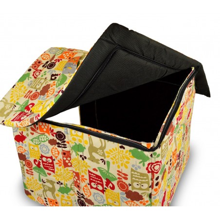 901064 Panier doux en forme de niche FANTASY pour les petits chiens