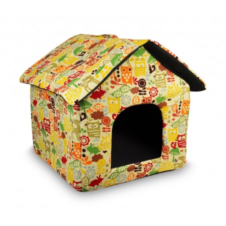 901064 Panier doux en forme de niche FANTASY pour les petits chiens