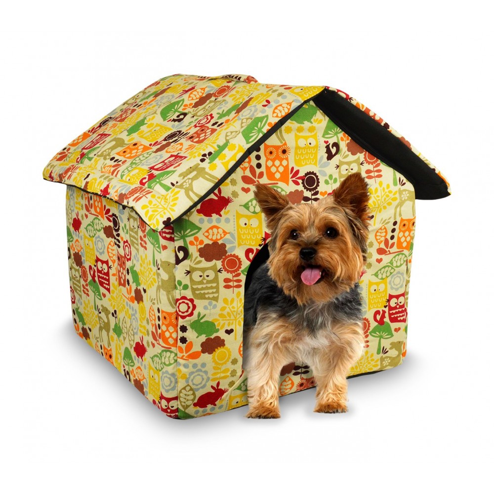 901064 Panier doux en forme de niche pour les petits chiens