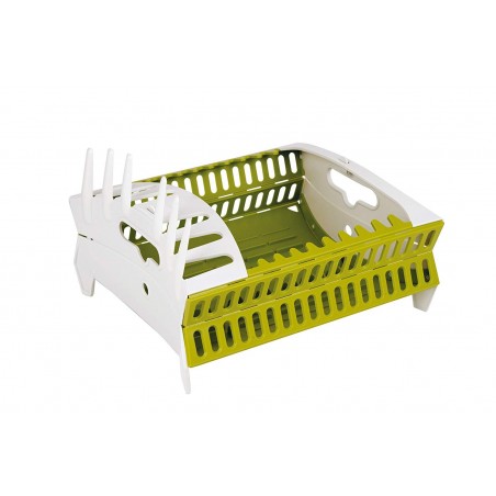 871124 Égouttoirs Économiseur d’espace pliable à haute capacité avec porte-couverts 871124 Égouttoirs Économiseur d’espace pliable à haute capacité avec porte-couverts