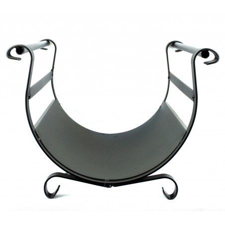 Porte-bois fer forgé BUDAPEST ARTIGIAN FERRO Art 603 branches , 40x35x29cm