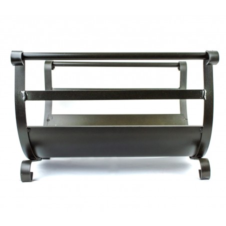 Porte-bois en fer forgé BUDAPEST Artigian Ferro Art 603 branches latérales Porte-bois en fer forgé BUDAPEST Artigian Ferro Art 603 branches latérales