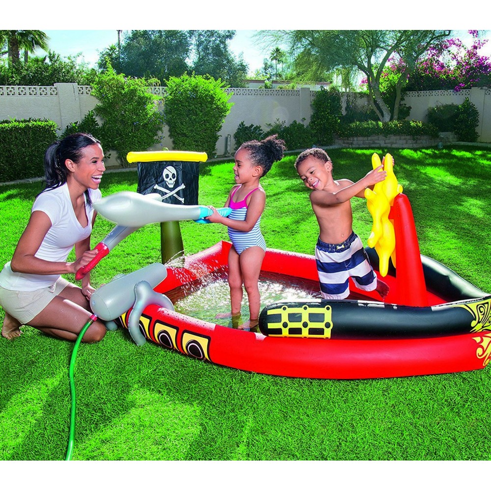 Piscine Play Center Pirates BESTWAY 53041 canon...