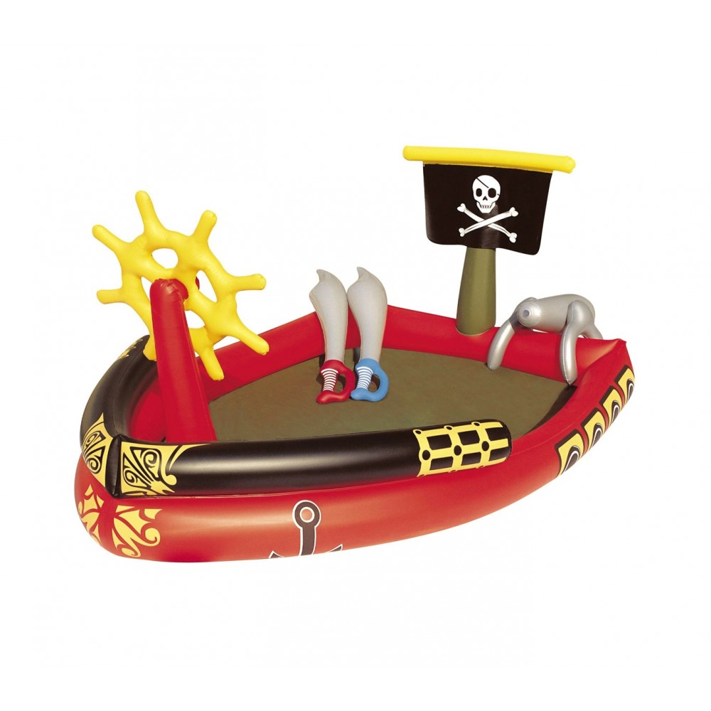 Piscine Play Center Pirates BESTWAY 53041 canon de pulvérisation 190x140x96 cm