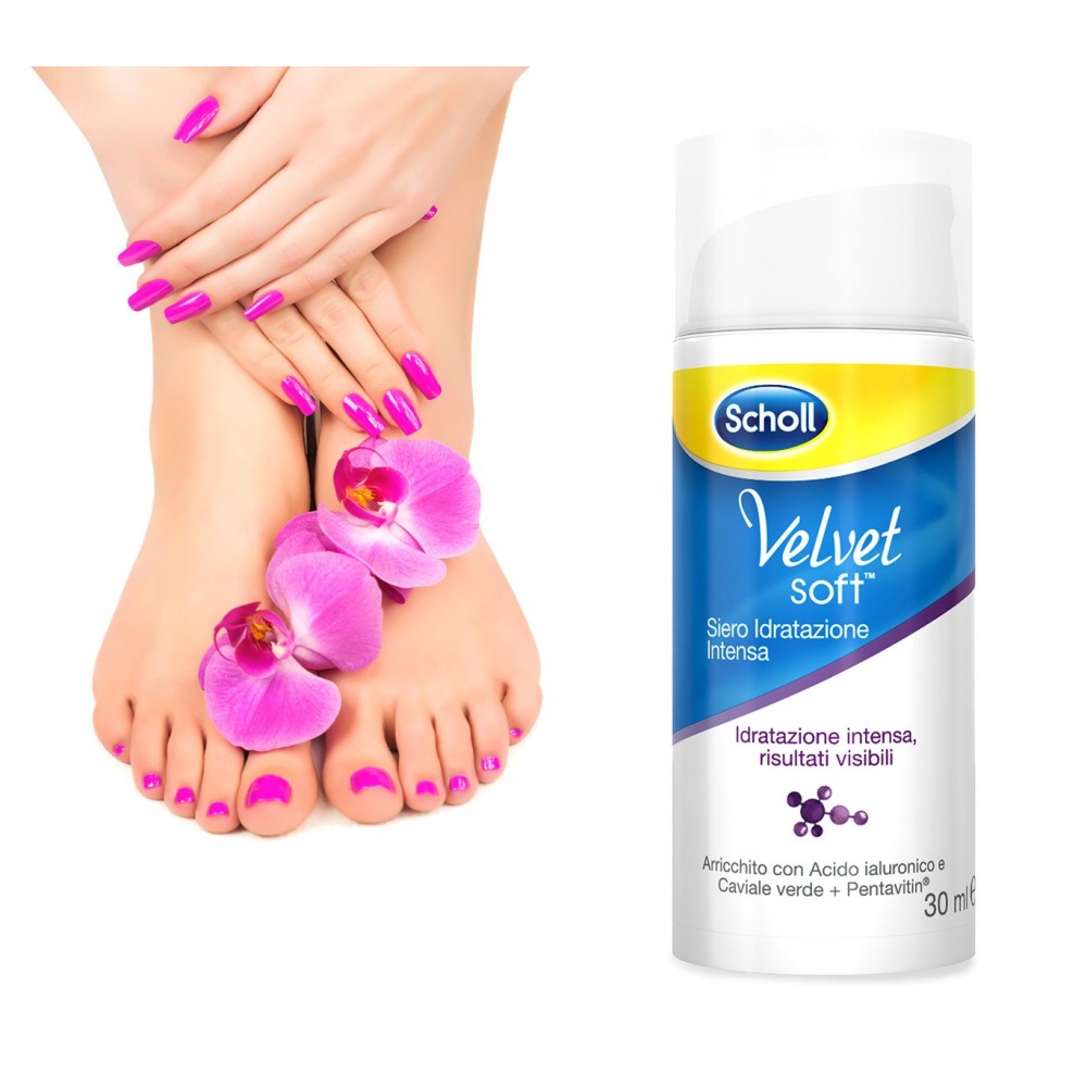 3018783 Dr. Scholl Velvet doux sérum pieds hydratation intense Pentavitin 30ml