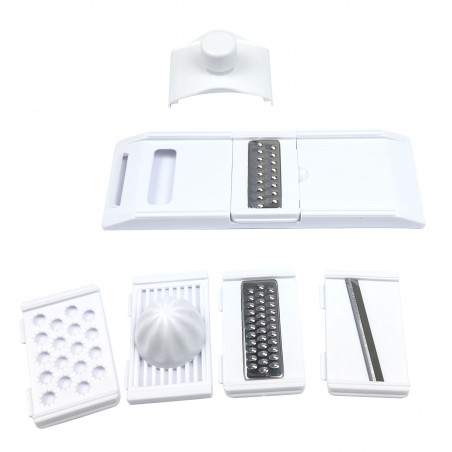 Coupe légumes GUSTO CASA - râpe fruits et légumes presse-agrumes manuel 592012