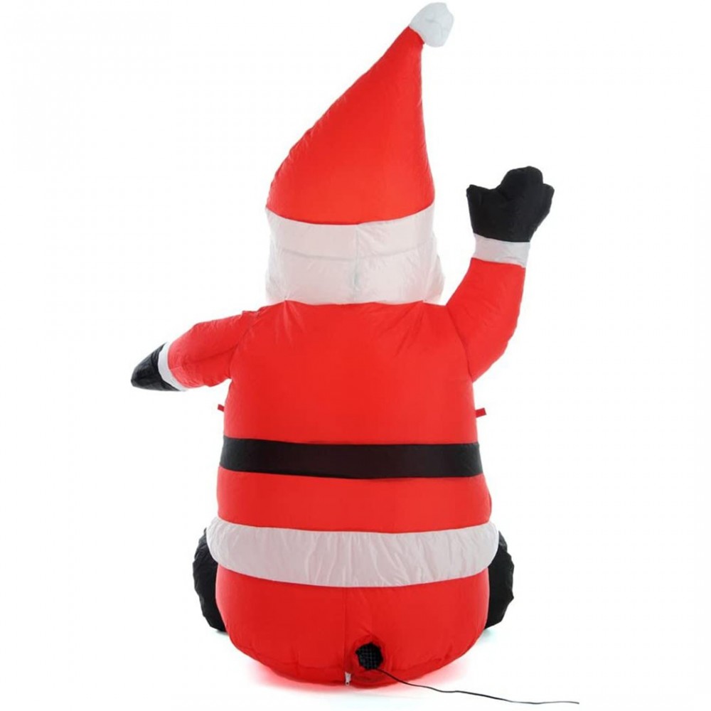 Père Noël gonflable 120h cm 785196 avec...