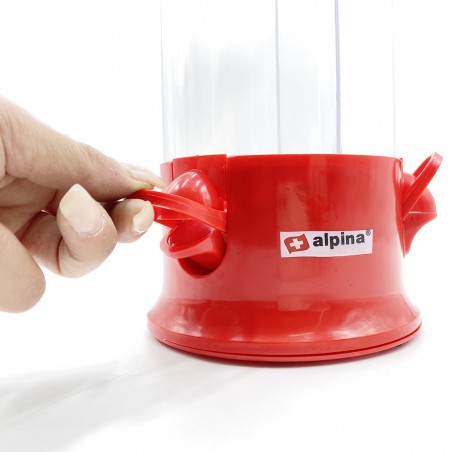 Distributeur de bonbons 113418 ALPINA base pivotant à 360 dB et 3 compartiments