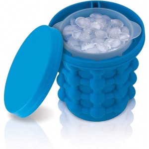 Cube Maker seau en silicone 018053 pour glace glace à double usage