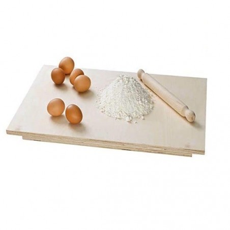 Plateau en bois de bouleau 75 x 50 cm ART. 056 axe pour pâtes fraîches