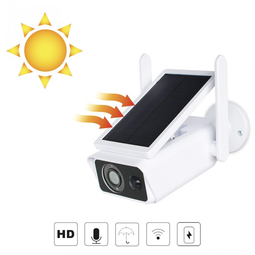 Caméra ip Wifi 717222 avec charge solaire...