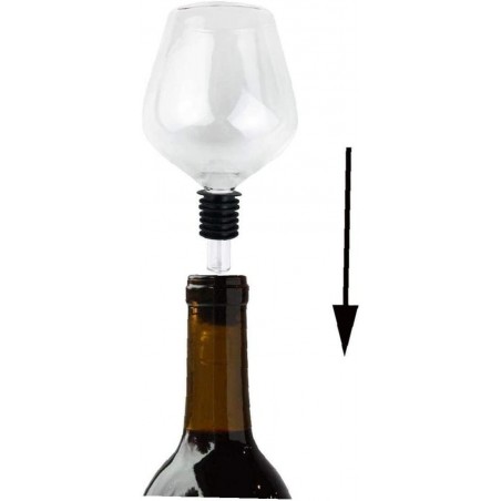 Verre verre porte-bouteille de vin 794979 joint de silicone