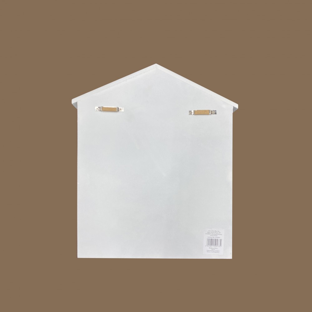 Boîte à clés 144234 en bois blanc 24 x 6 x 29.5...