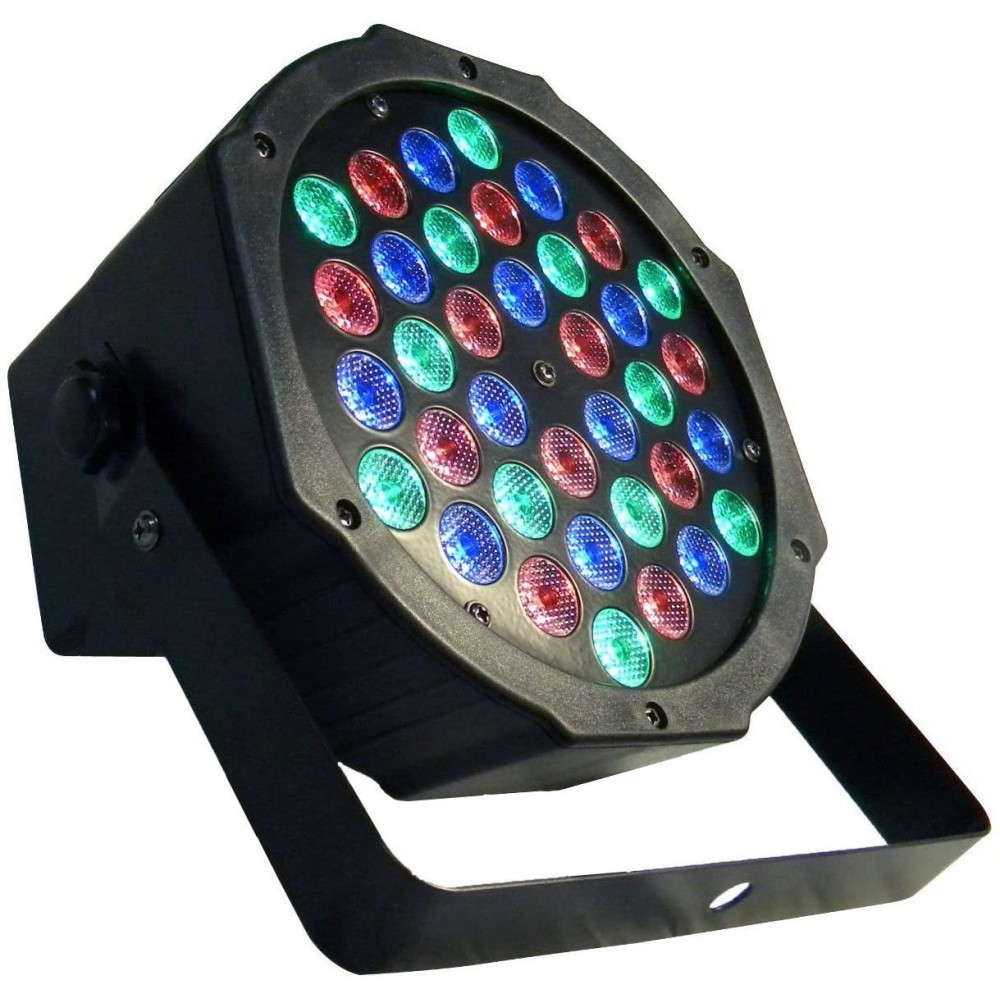 Phare strobo rgb projecteur 36 led coloré...