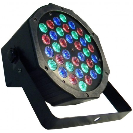 Phare strobo rgb projecteur 36 led coloré 000364 effet de disque 4 modes