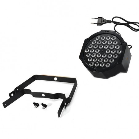 Phare strobo rgb projecteur 36 led coloré 000364 effet de disque 4 modes