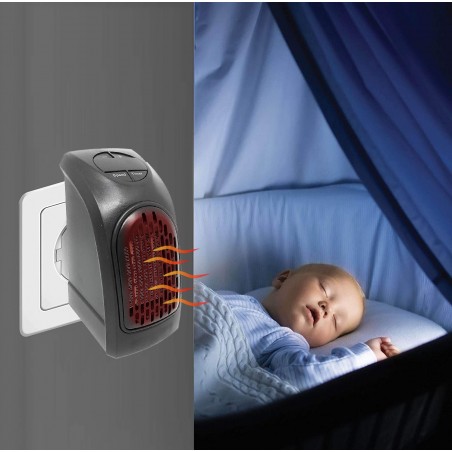 Poêle électrique puissance 350 Watts 871903 chauffe jusqu’à la température 32 dB