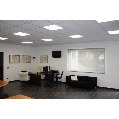 Panneau LED lumière 48watts 6500K 606016 encastré 60x60cm lumière froide classeA