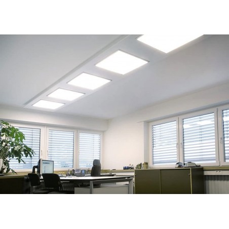Panneau LED lumière 48watts 6500K 606016 encastré 60x60cm lumière froide classeA