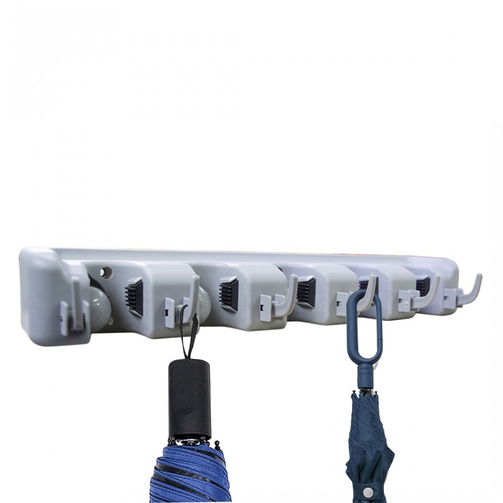 Porte-balais avec 6 crochets d’économie...