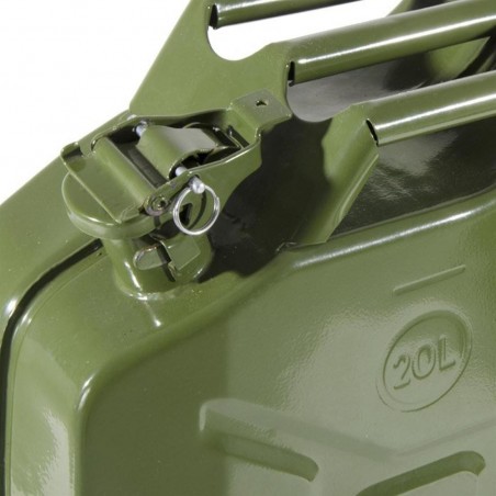 Réservoir en métal, capacité 20L pour carburants liquides et sans plomb TUV GS