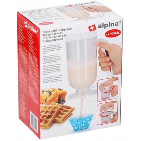 Distributeur de pâte Alpina 051260 distributeur de pâte 900ml