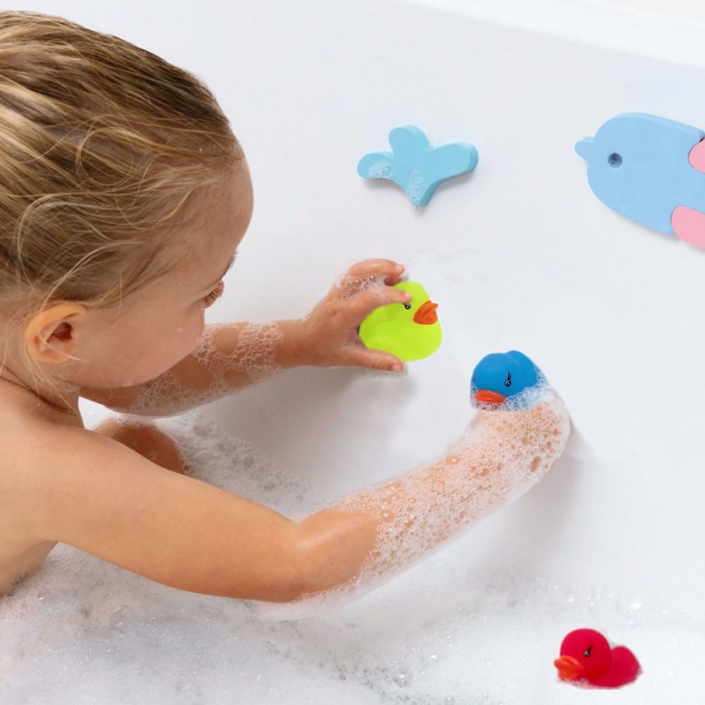 Set de 12 canards en caoutchouc 5 cm 929910...