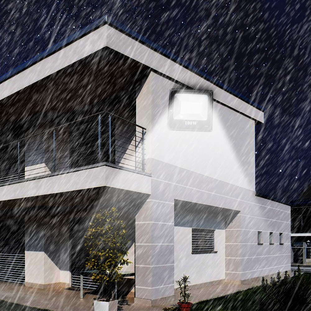 Phare extérieur led mur lumière 100W étanche...