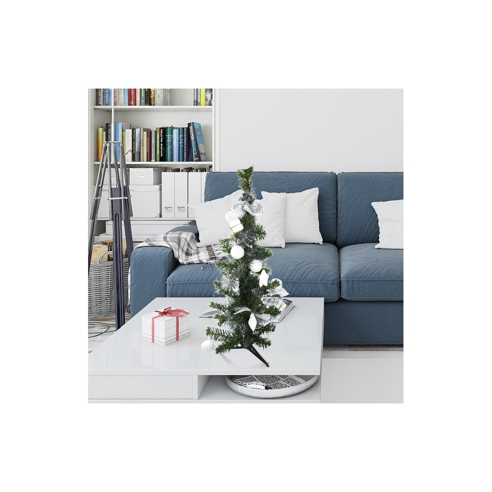 Arbre de Noël de table 343636 vert et 60H cm...