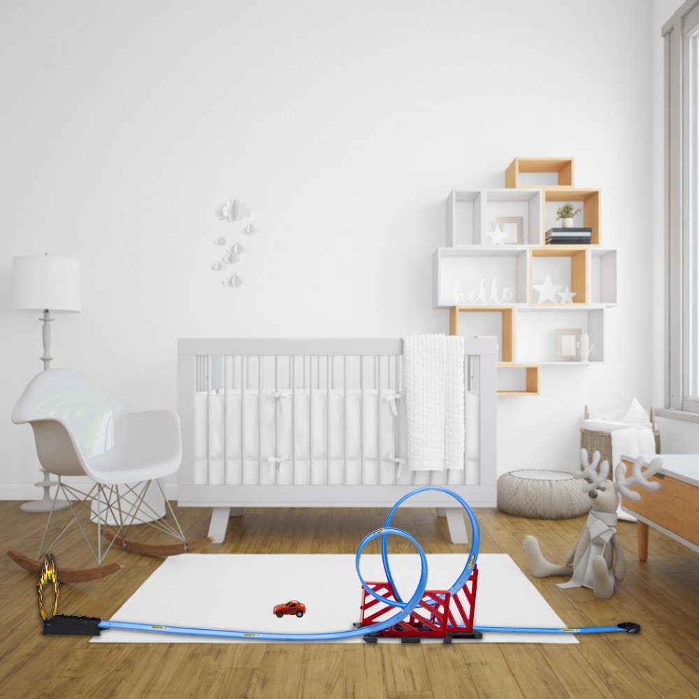 Piste circuit TRACK RACING 2,5 mt jouet enfants...