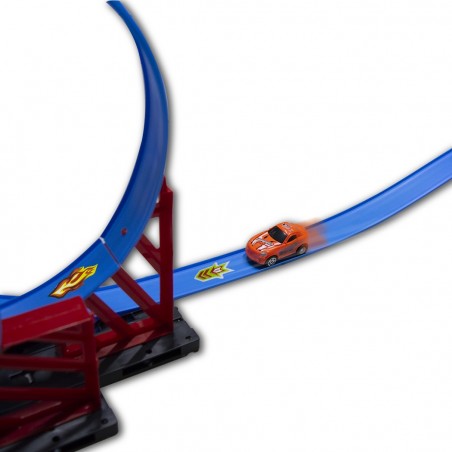 Piste circuit TRACK RACING 2,5 mt jouet enfants 100019 avec voiture