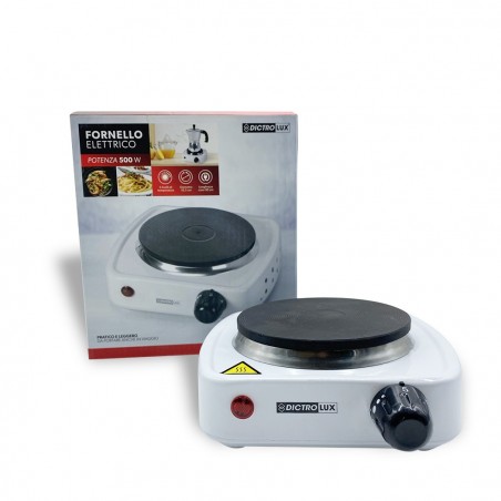 Cuisinière électrique 1 plaque Dictrolux 619902 fonte 500W température réglable