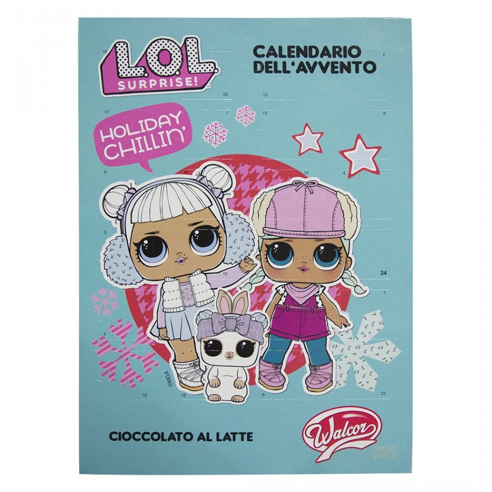 Calendrier de l'Avent LOL 2019 avec 24 bijoux...