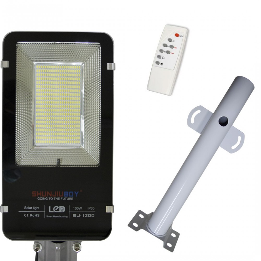Lampadaire lumineux led route 100W support...