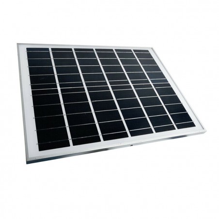 Lampadaire lumineux led route 100W support 061007 panneau solaire crépusculaire