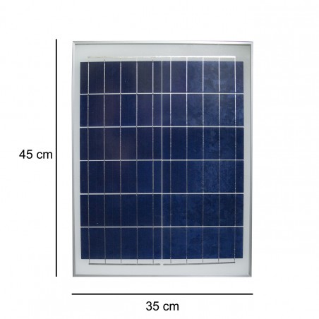 Lampadaire conduit smd à charge solaire 000114 avec télécommande 60W et support