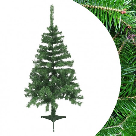 Arbre de Noël 120H cm 164068 avec 145 branches pliantes en PVC épicéa artificiel