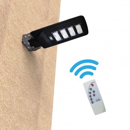 Lampadaire de charge solaire 000107 télécommande, capteur de mouvement 120W 192
