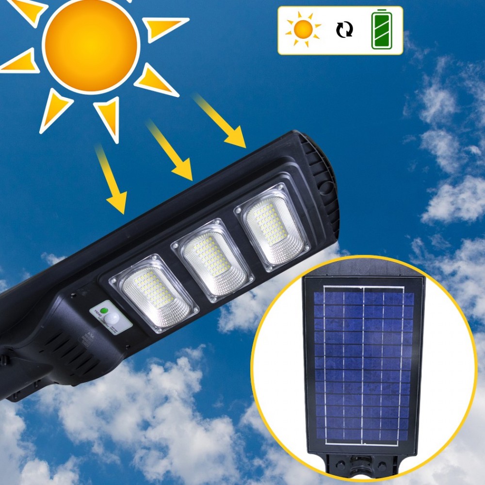 Lampadaire rechargeable solaire 809002...