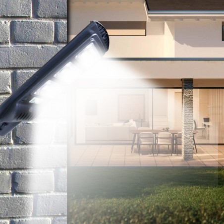 Lampadaire rechargeable solaire 806001 télécommande, capteur de mouvement 60W 96
