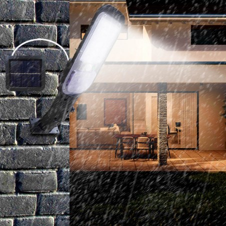 Lampadaire Lampe solaire 722450 avec contrôle intelligent de la lumière 120w