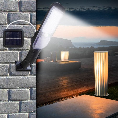 Lampadaire Lampe solaire 722450 avec contrôle intelligent de la lumière 120w