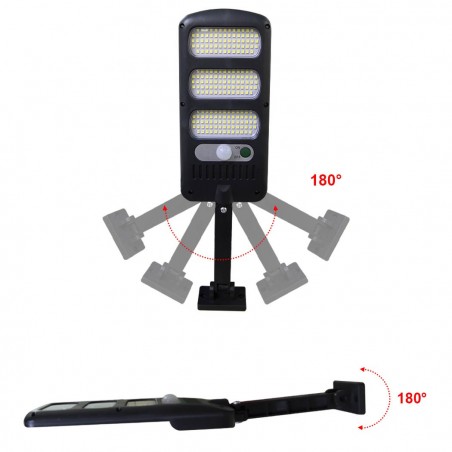 Mini Lampadaire phare solaire led 015018 avec allumage au passage 5.5V 1.5W